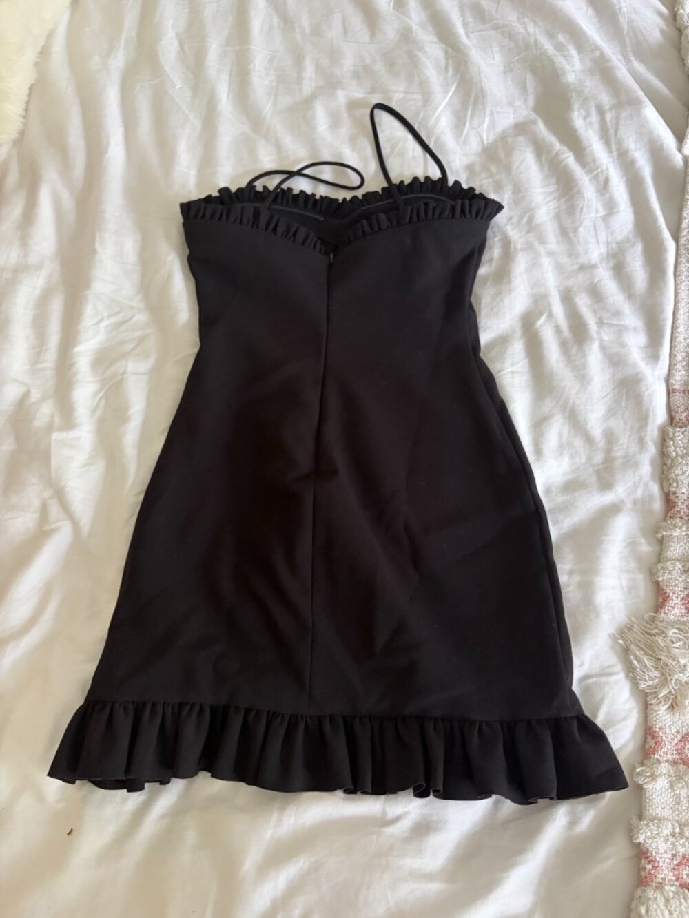 Likely Black Ruffle Mini Dress - Picture 2 of 3